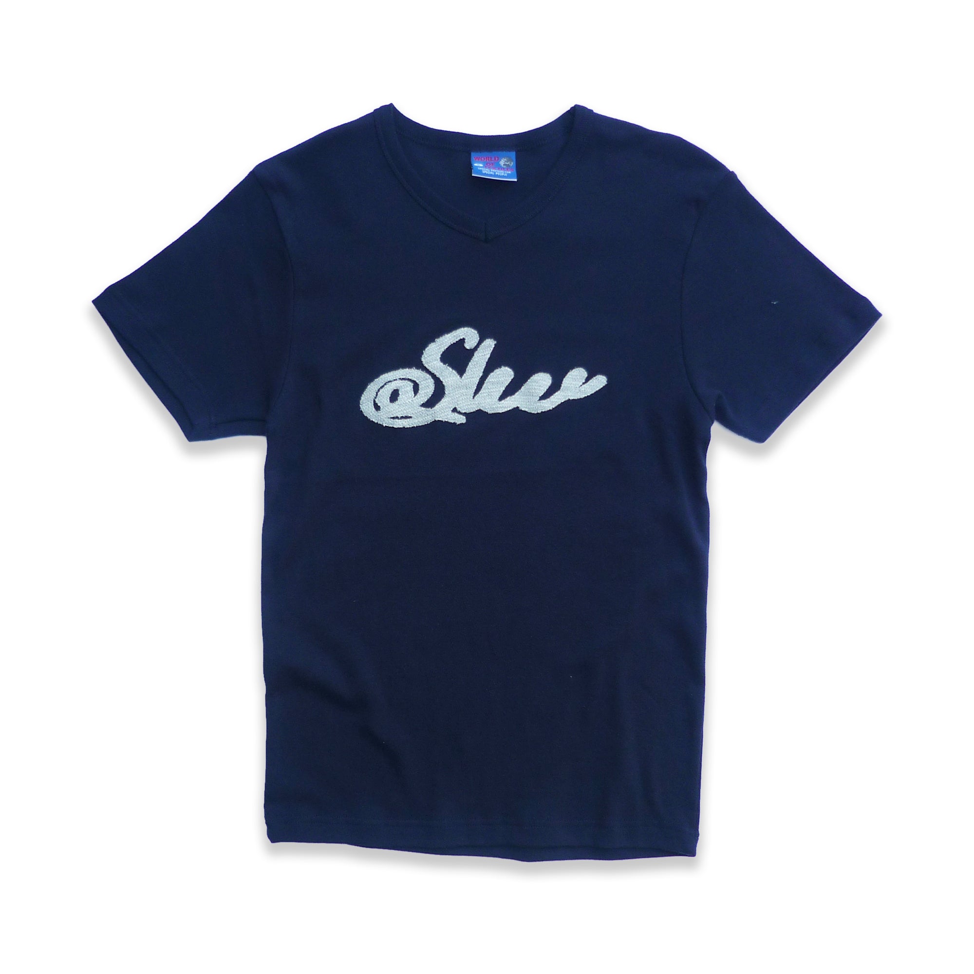 SCRIPT T-SHIRT BLUE