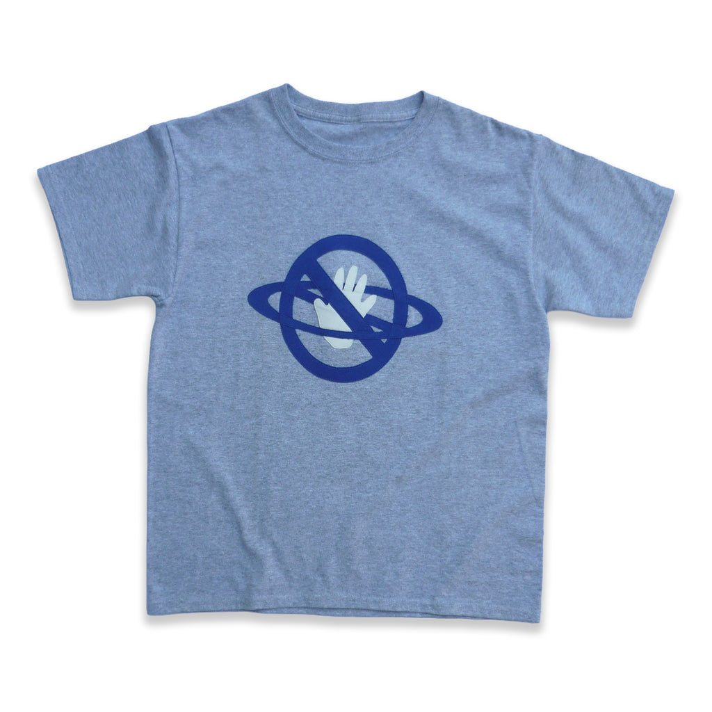 SATURN SIGN T-SHIRT GREY