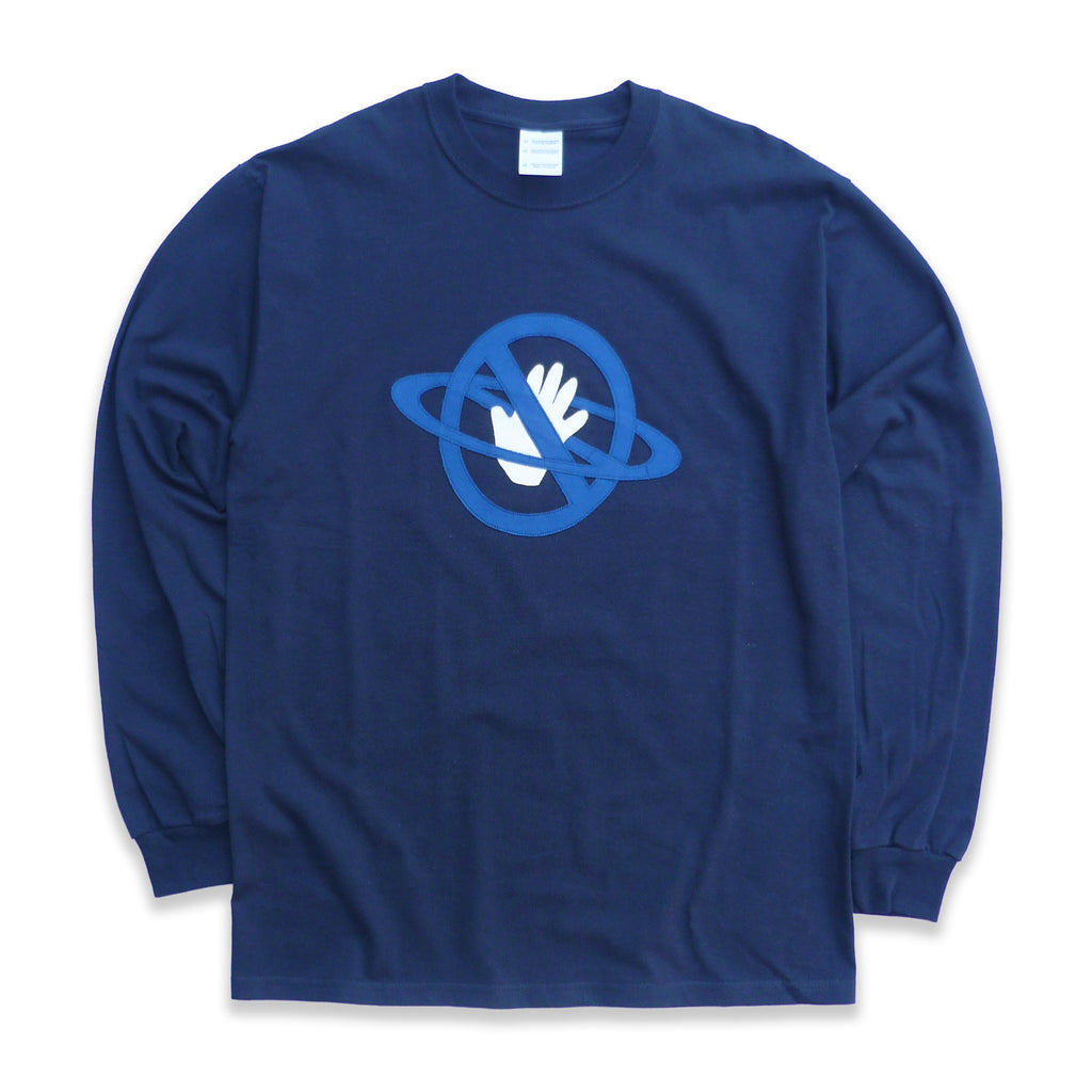 SATURN SIGN LONGSLEEVE NAVY BLUE