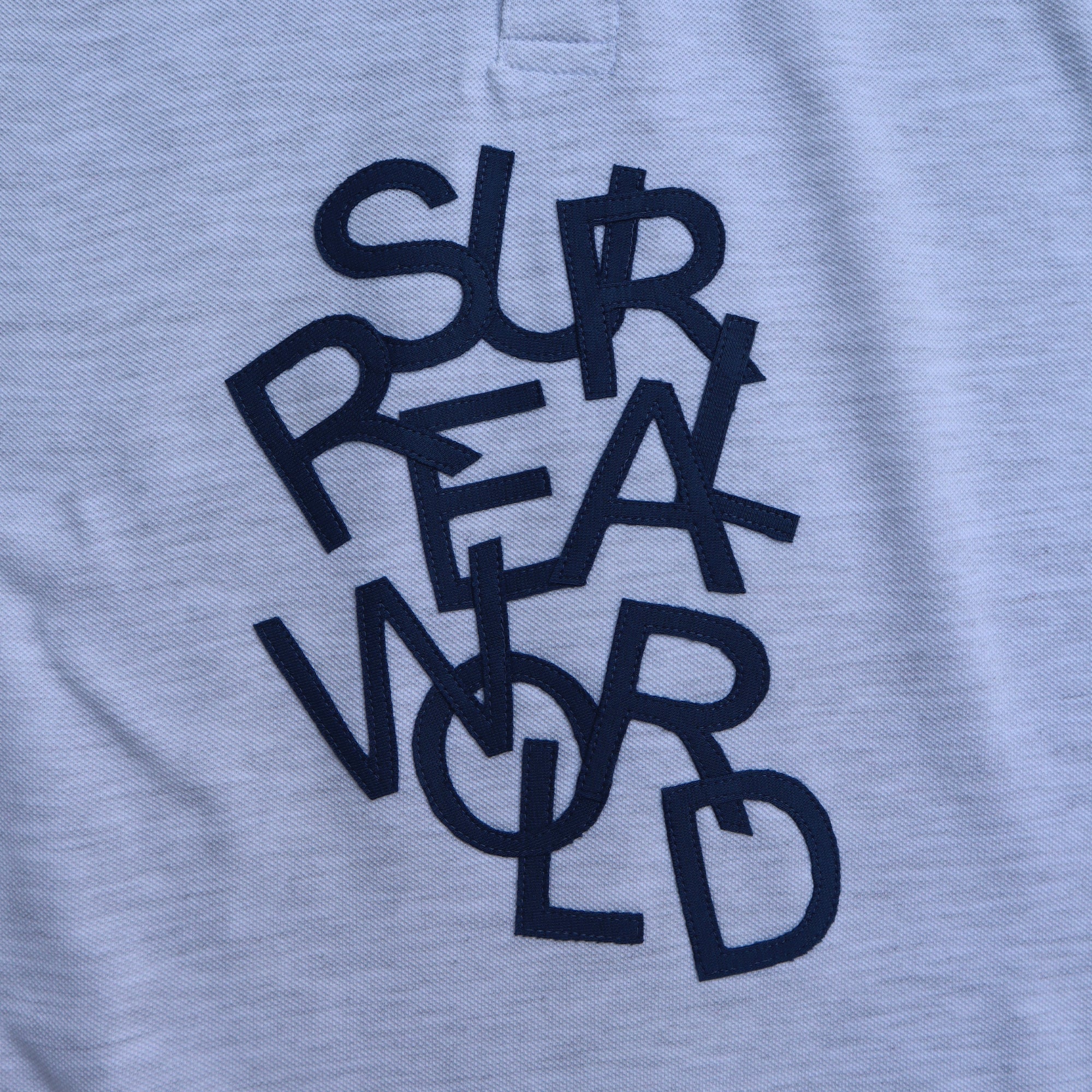 BLUE LETTERS POLO GREY