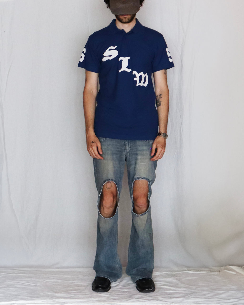 SPORT SLW POLO BLUE