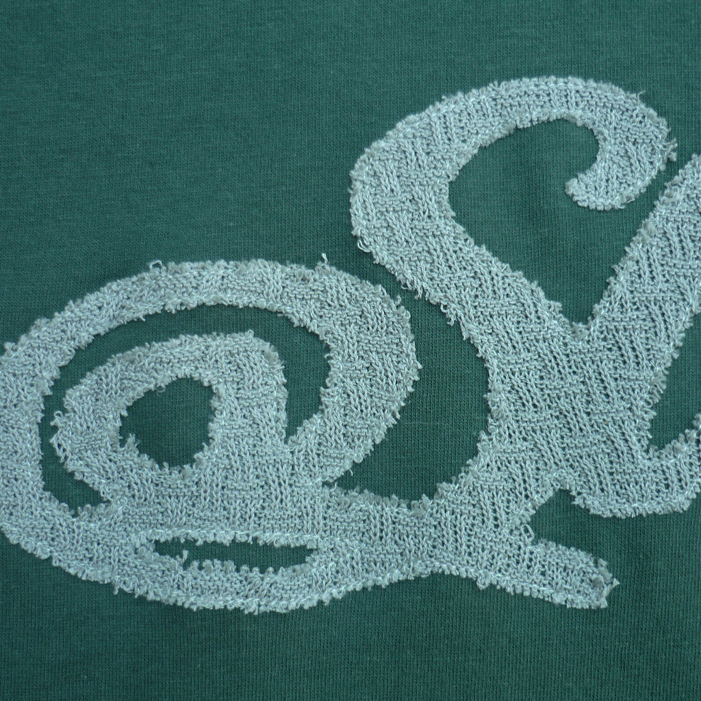 SCRIPT T-SHIRT GREEN