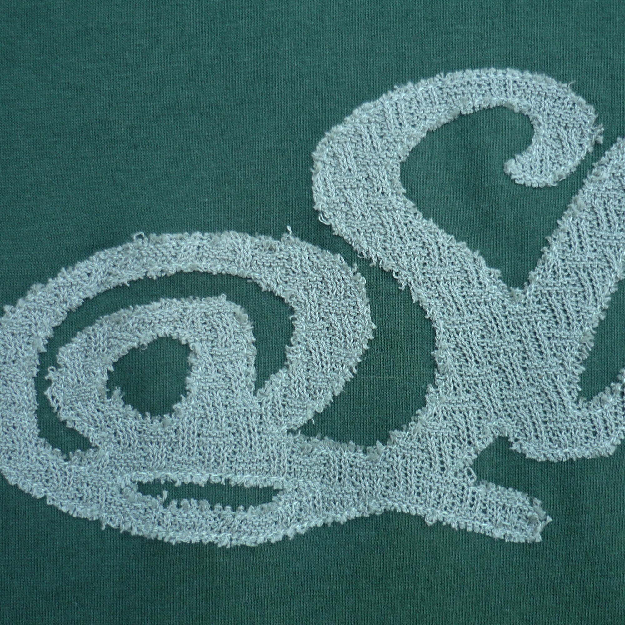 SCRIPT T-SHIRT GREEN